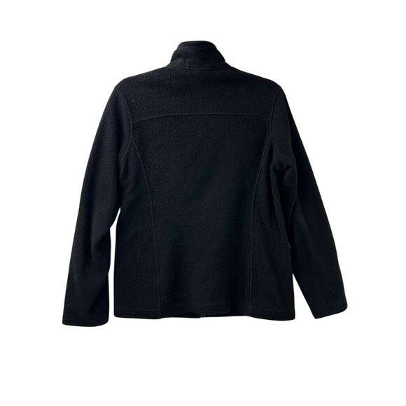 Patagonia Synchilla Women's Size Medium Sweater Fleece Black Full Zip Jacket - Picture 2 of 15